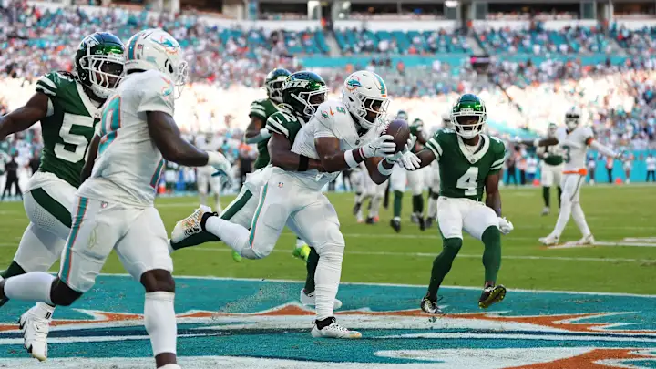 Miami Dolphins vs New York Jets Match Player Stats