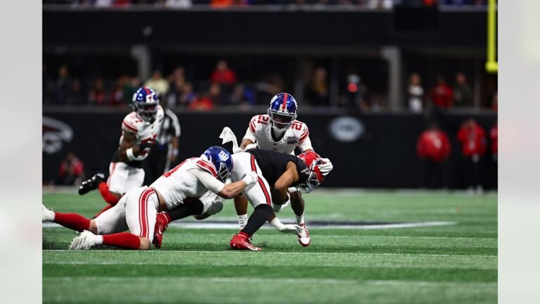 New York Giants vs Atlanta Falcons Match Player Stats