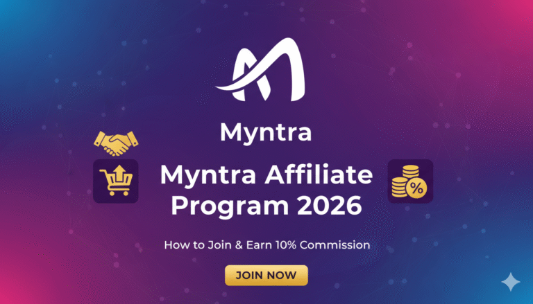 Myntra affiliate program