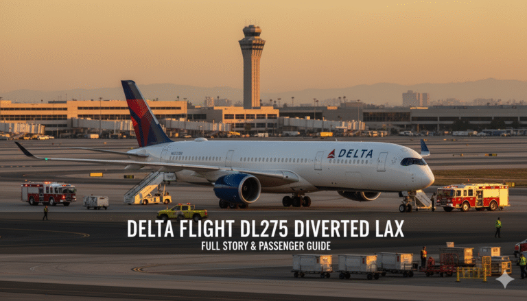 Delta flight DL275 diverted LAX